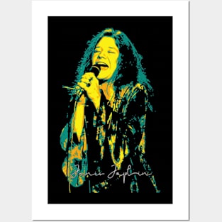 Janis Joplin new 5 Posters and Art